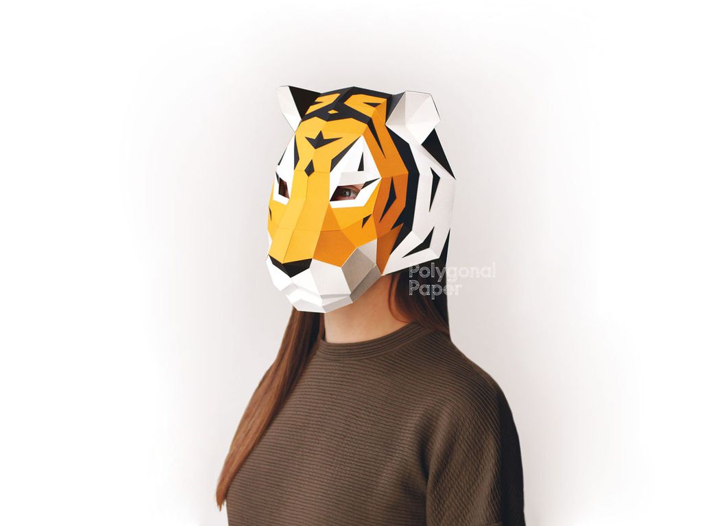 Gluing kits: Amur Tiger masks