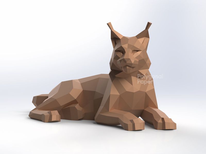 Metal Template: Lynx