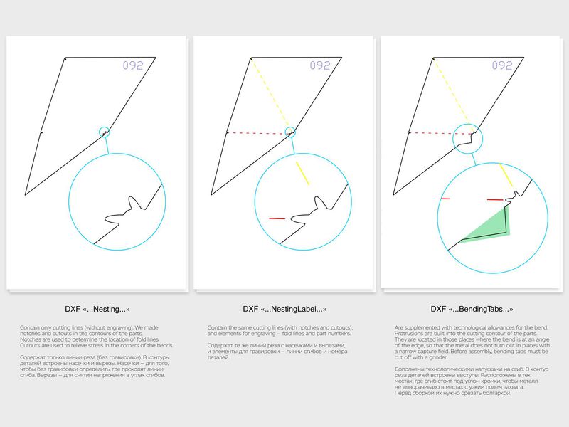 How we make blueprints for metal sculpture production