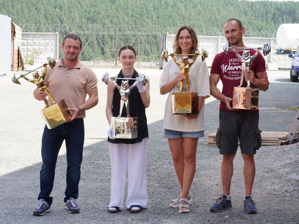 Winner's Cup of the All-Russian Weightlifting Tournament, made in collaboration with Andrew Kazantsev