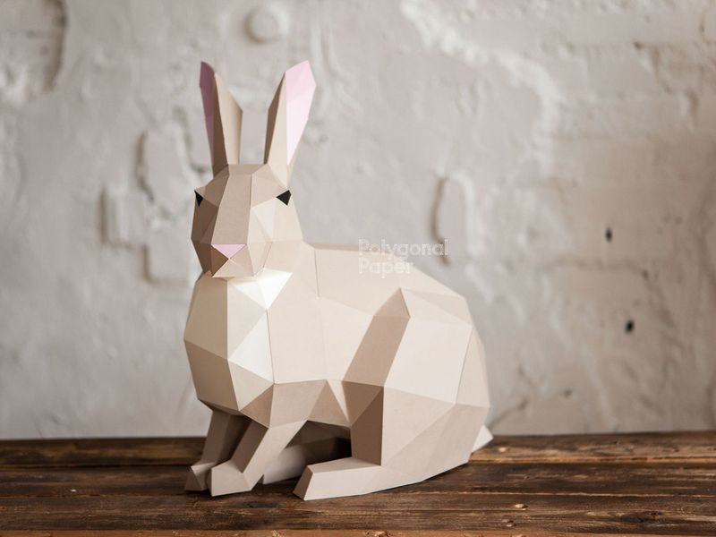 Rabbit S: Papercraft Scheme for Printing