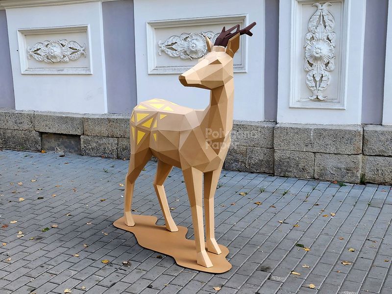 Roe deer: Papercraft Scheme for Printing