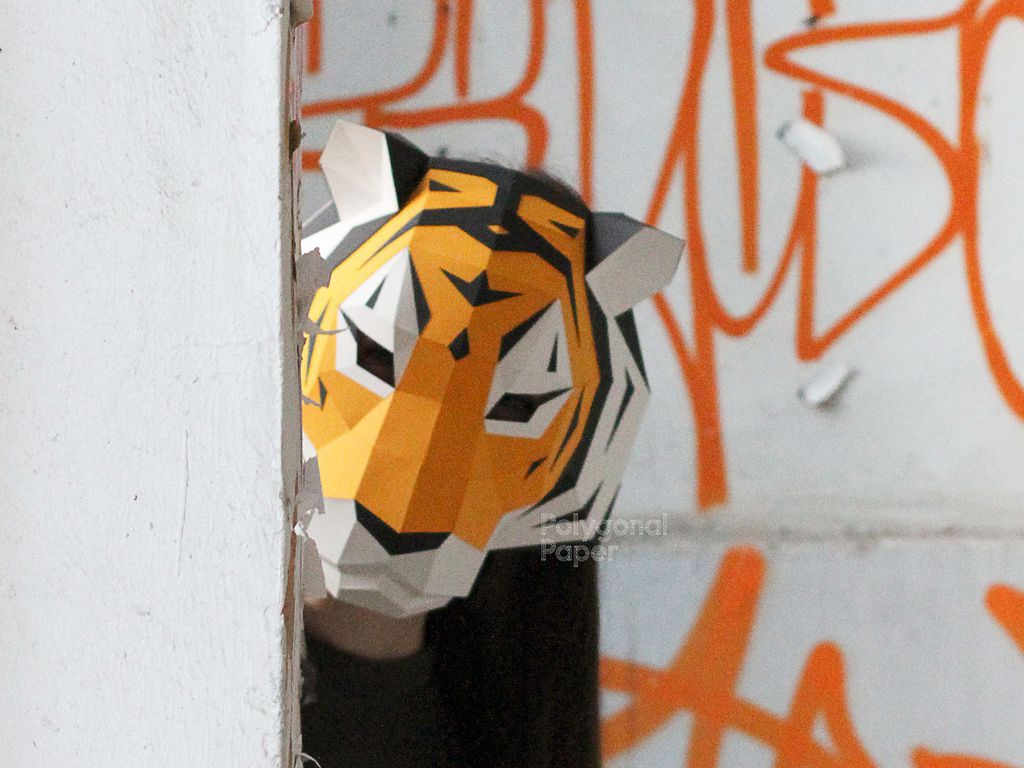 Gluing kits: Amur Tiger masks