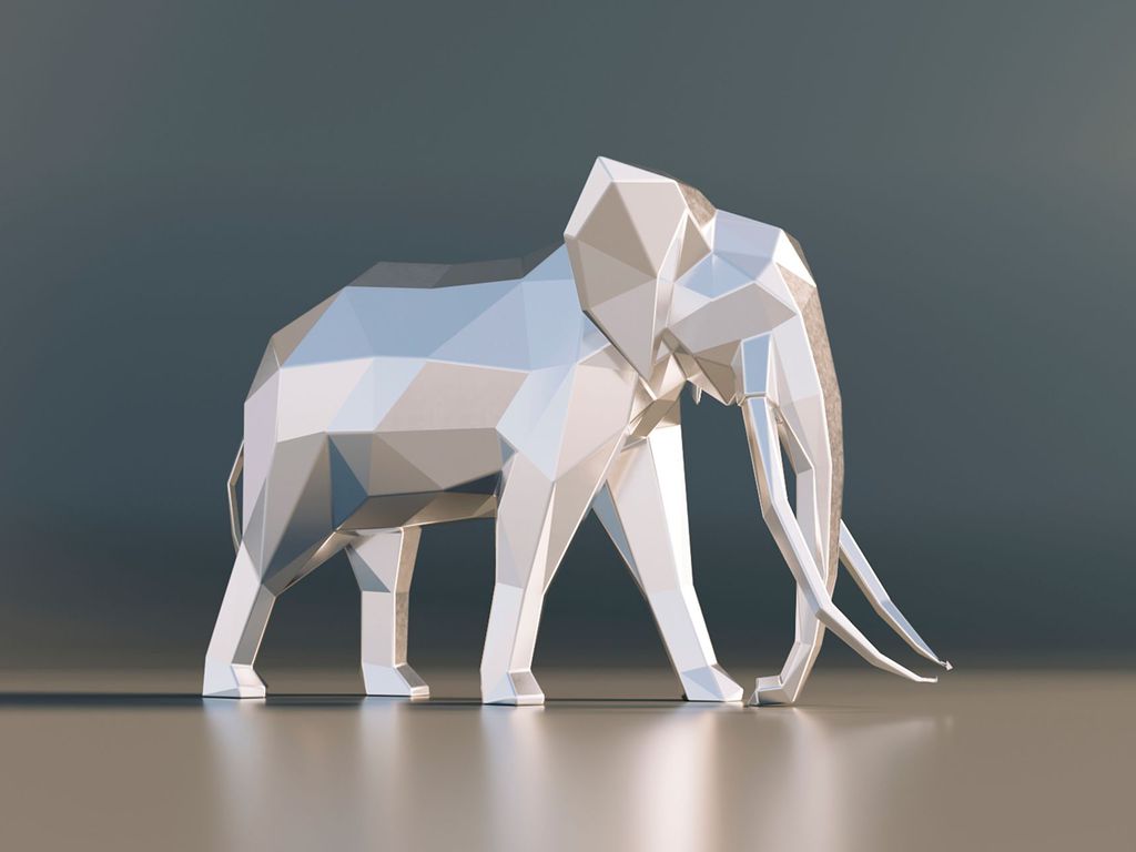 The drawings for the elephant were made by order of Advance Laser Works, UAE