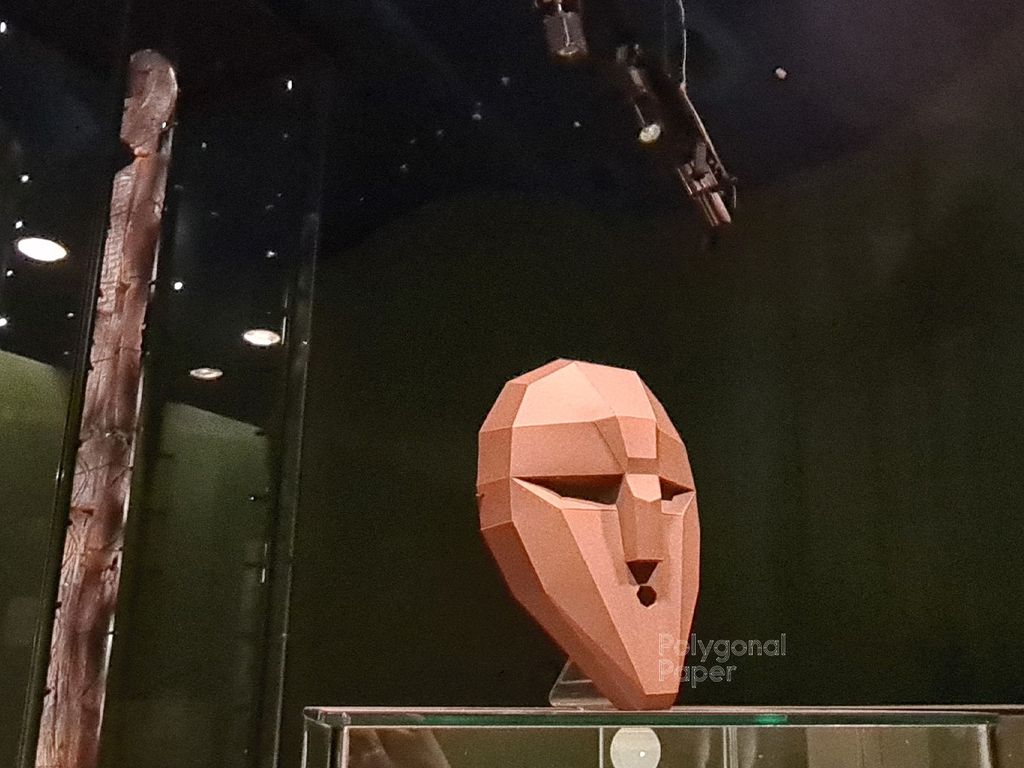 Shigir Idol Mask for the anniversary of the Sverdlovsk Regional Museum of Local Lore