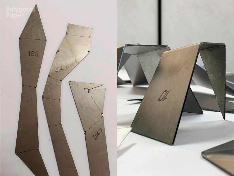 How we make blueprints for metal sculpture production