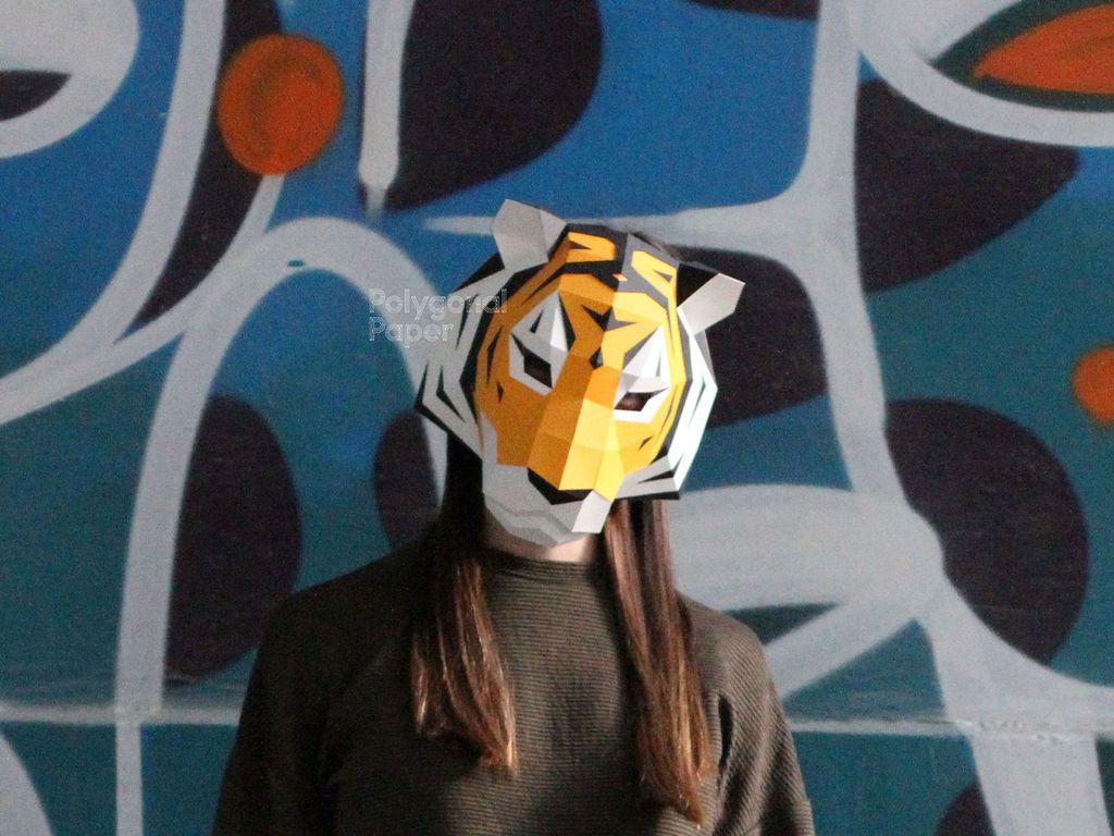 Gluing kits: Amur Tiger masks