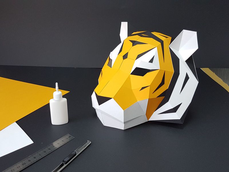 How to make a paper model