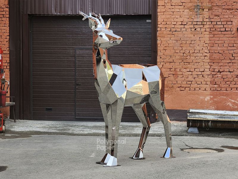 Чертеж для металла: Косуля