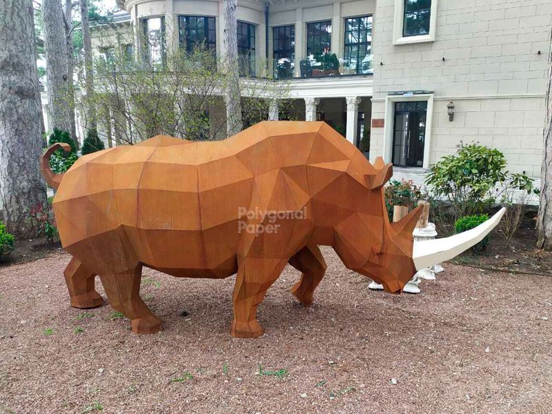 Metal Template: Rhino