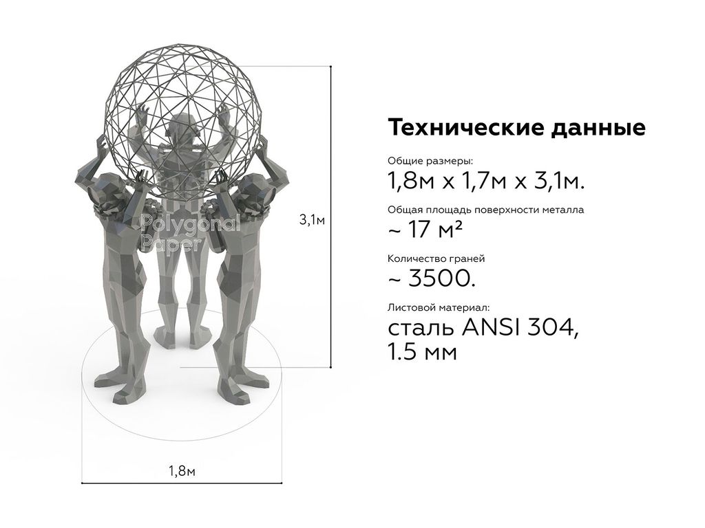 Реализованная скульптура по нашему эскизу и концепты будущих скульптур для конкурса подводных скульптур арт-парка Таврида